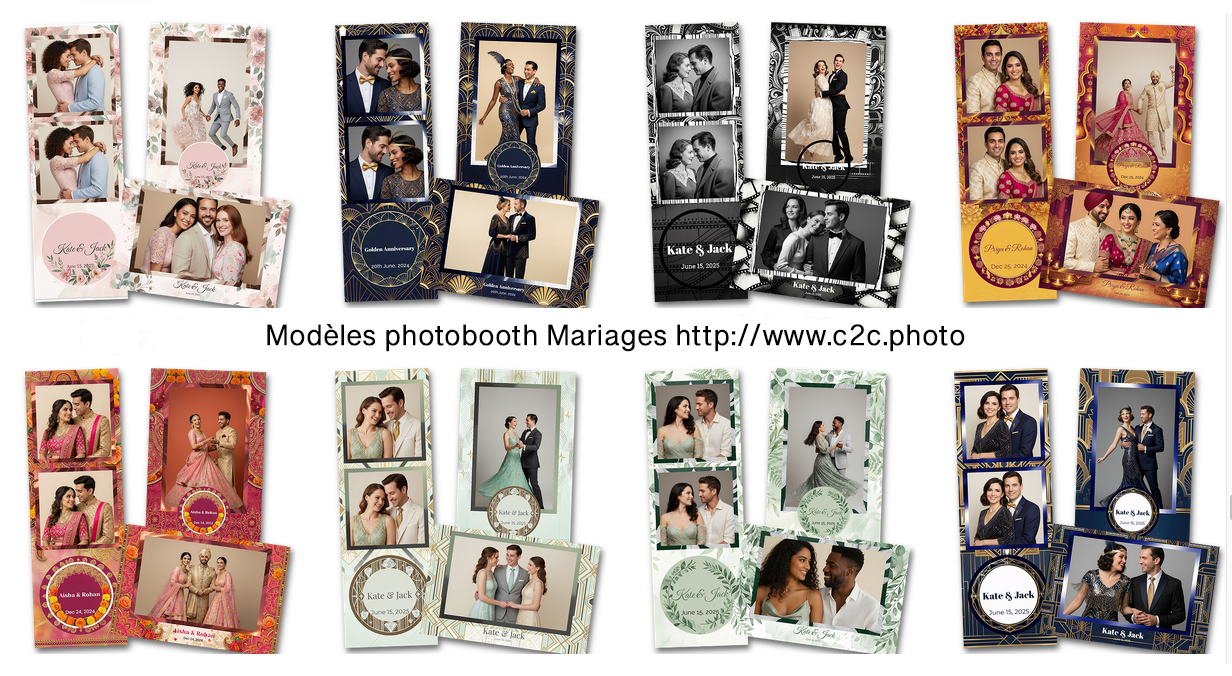 Modèles photobooth mariages Alsace 1